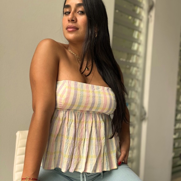 Strapless Blouse - Picture 3 of 3